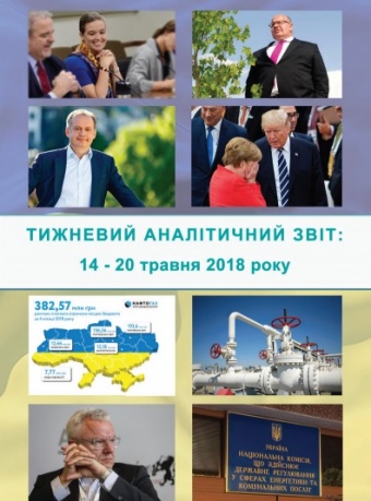 Тижневий аналітичний звіт: 14 мая – 20 травня 2018