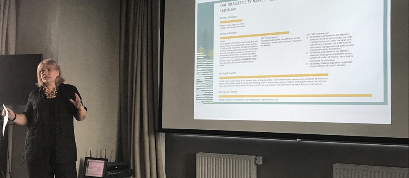 Експерти коаліції “Енергетичні реформи” презентували моніторинг Угоди про Асоціації на Жіночому енергетичному клубі.