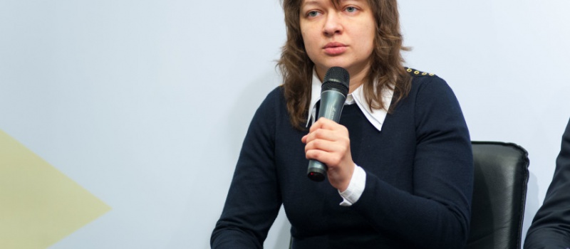 Олена Павленко прочитала лекцію в Дипломатичній Академії