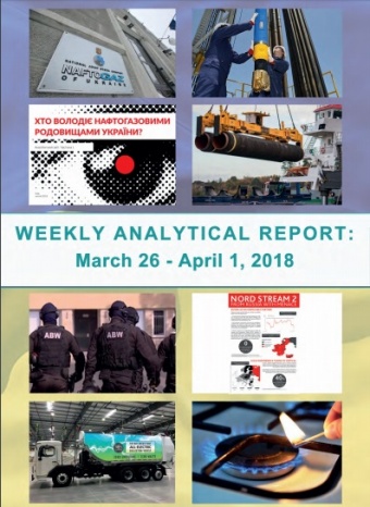 Weekly analytical report: March 26 – April 1