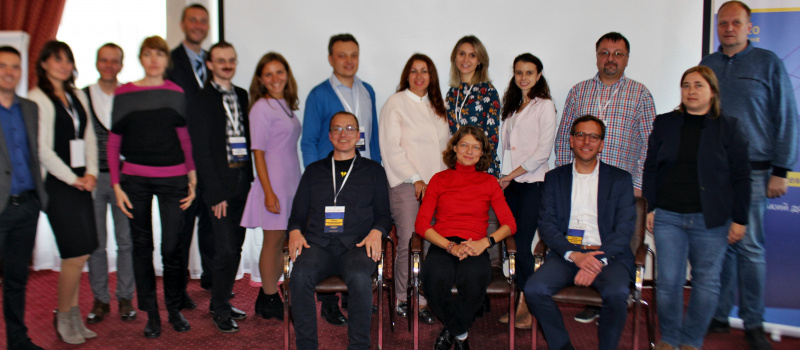 Participants of a Ukrainian-German seminar discuss the problems of EITI implementation at local level