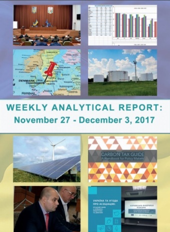 Weekly analytical report: November 27 – December 03