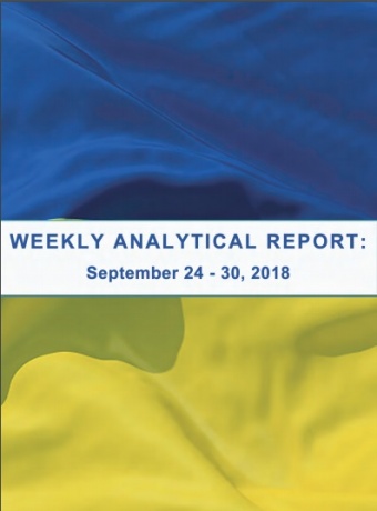 Weekly analytical report: September 24 – September 30