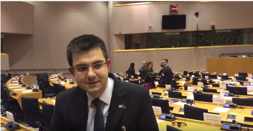 Антон Антоненко з Європарламенту (відеоблог (29.02.16)