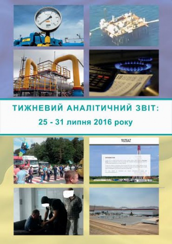 Тижневий аналітичний звіт: 25 – 31 липня 2016 року