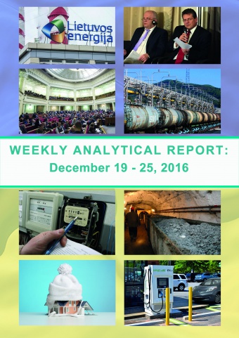 Weekly analytical report: December 19 – 25, 2016