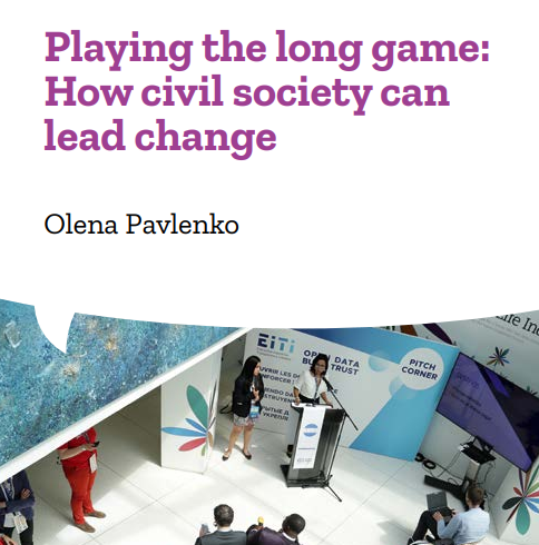 Playing the long game: how civil society can lead change – a unique brochure for NGOs from DiXi Group President
