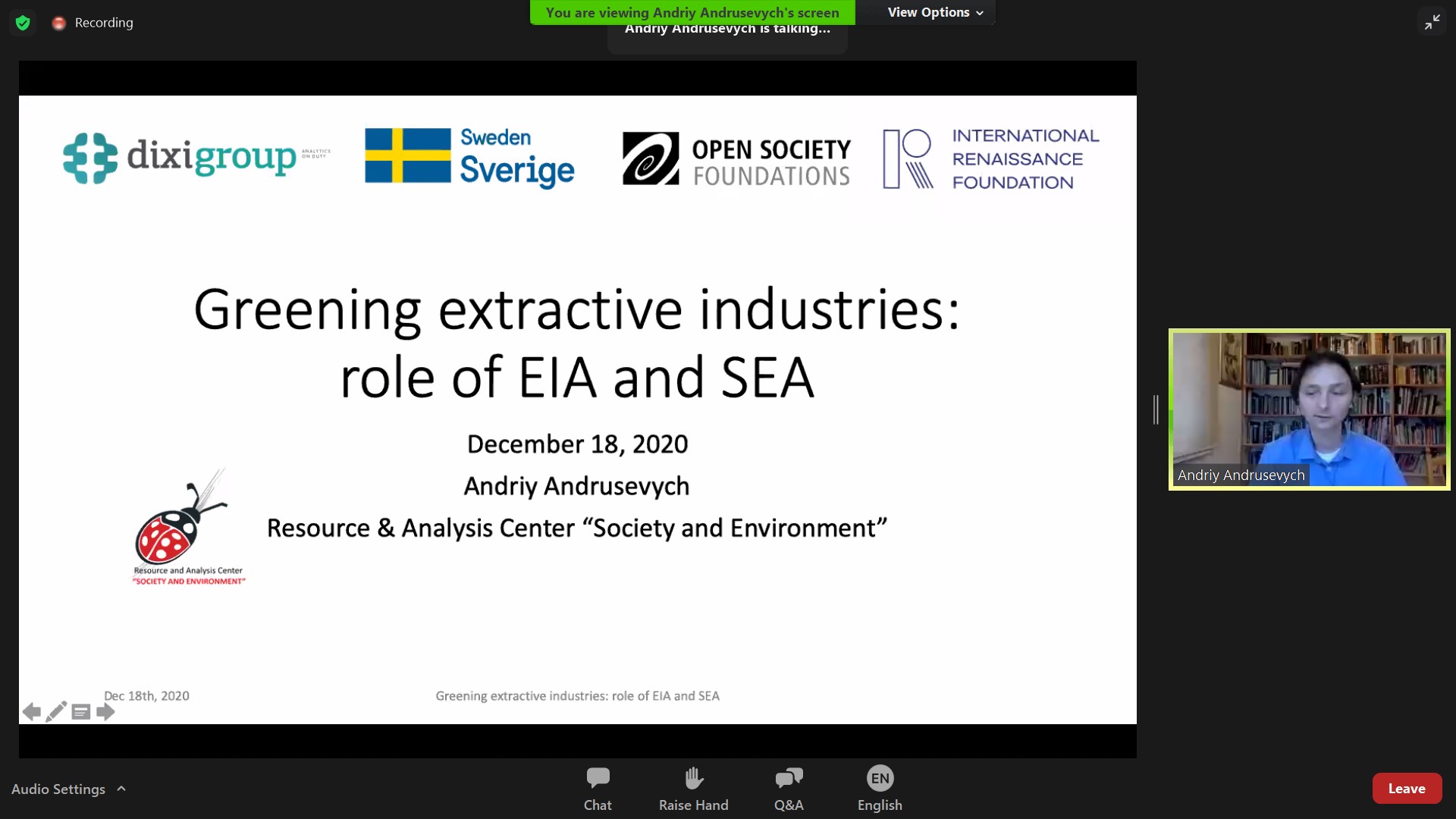 DiXi Group провів вебінар з ОВД та СЕО для  міжнародної коаліції PWYP