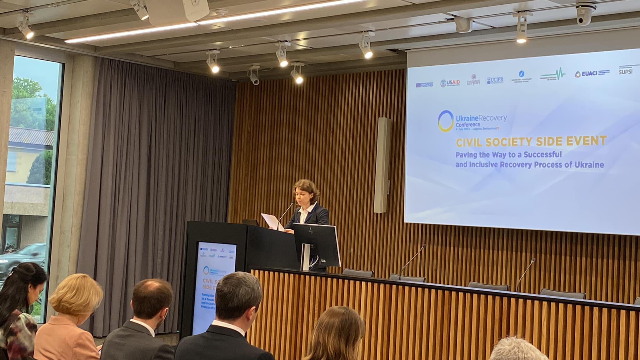 Україна має найбільшу м’яку силу у світі завдяки громадянському суспільству! – виступ Олени Павленко на URC 2022 у Лугано