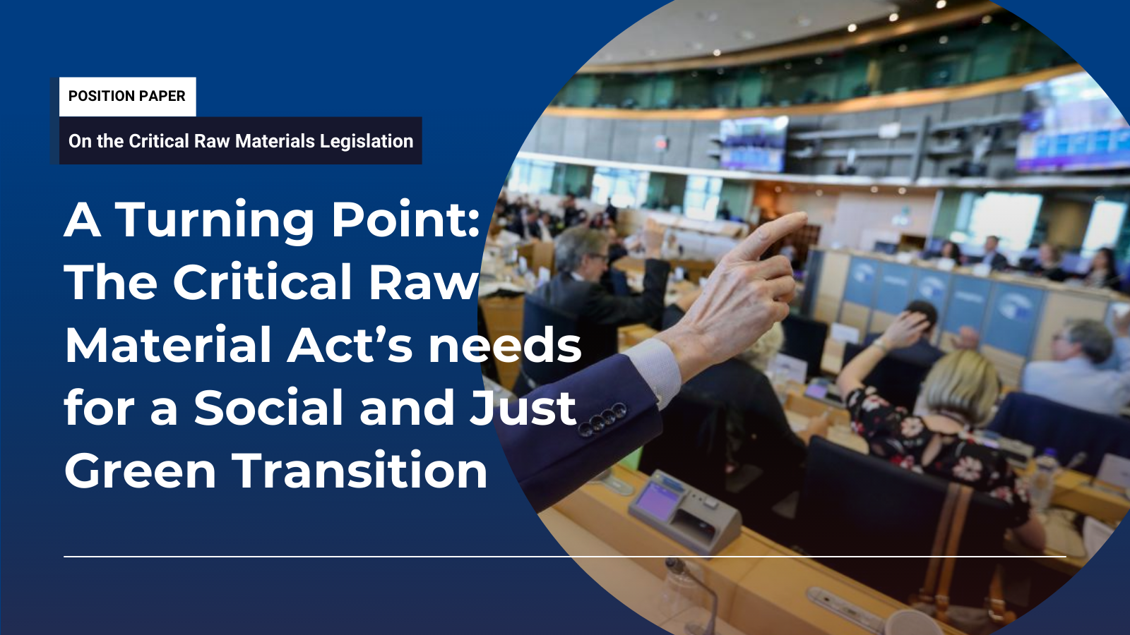 DiXi Group and 40 other civil society organizations prepared recommendations for the Critical Raw Materials Act