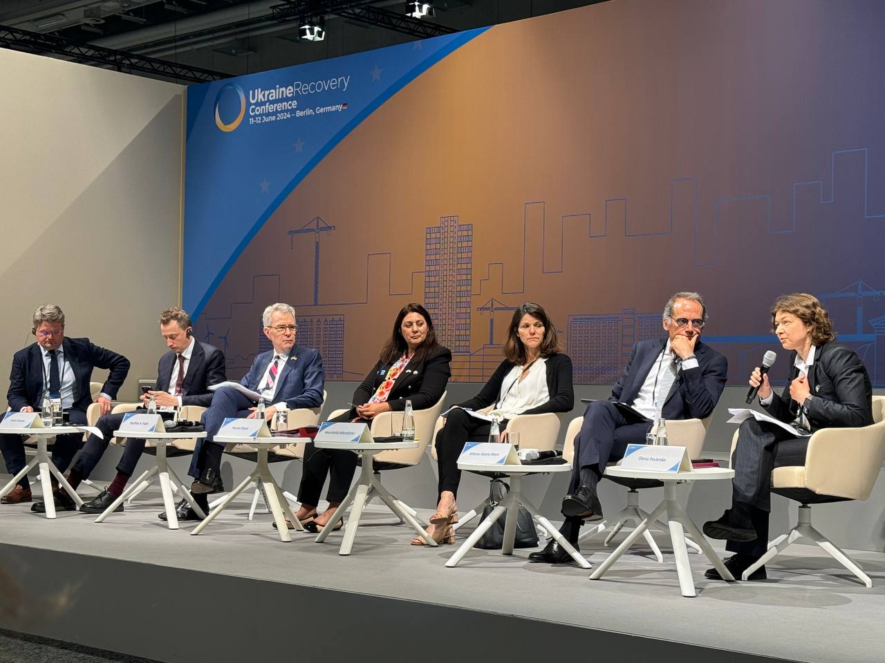 The response to the destruction of the energy sector should be to increase the speed of its recovery – Olena Pavlenko at URC 2024