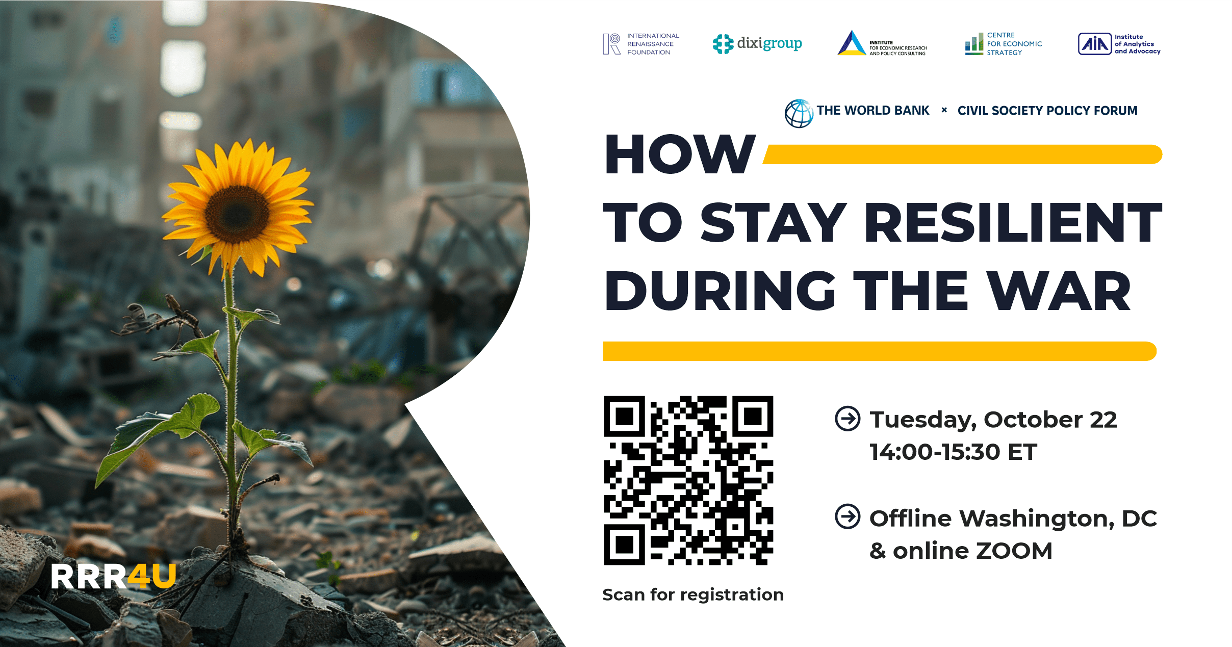 How to stay resilient during the War?