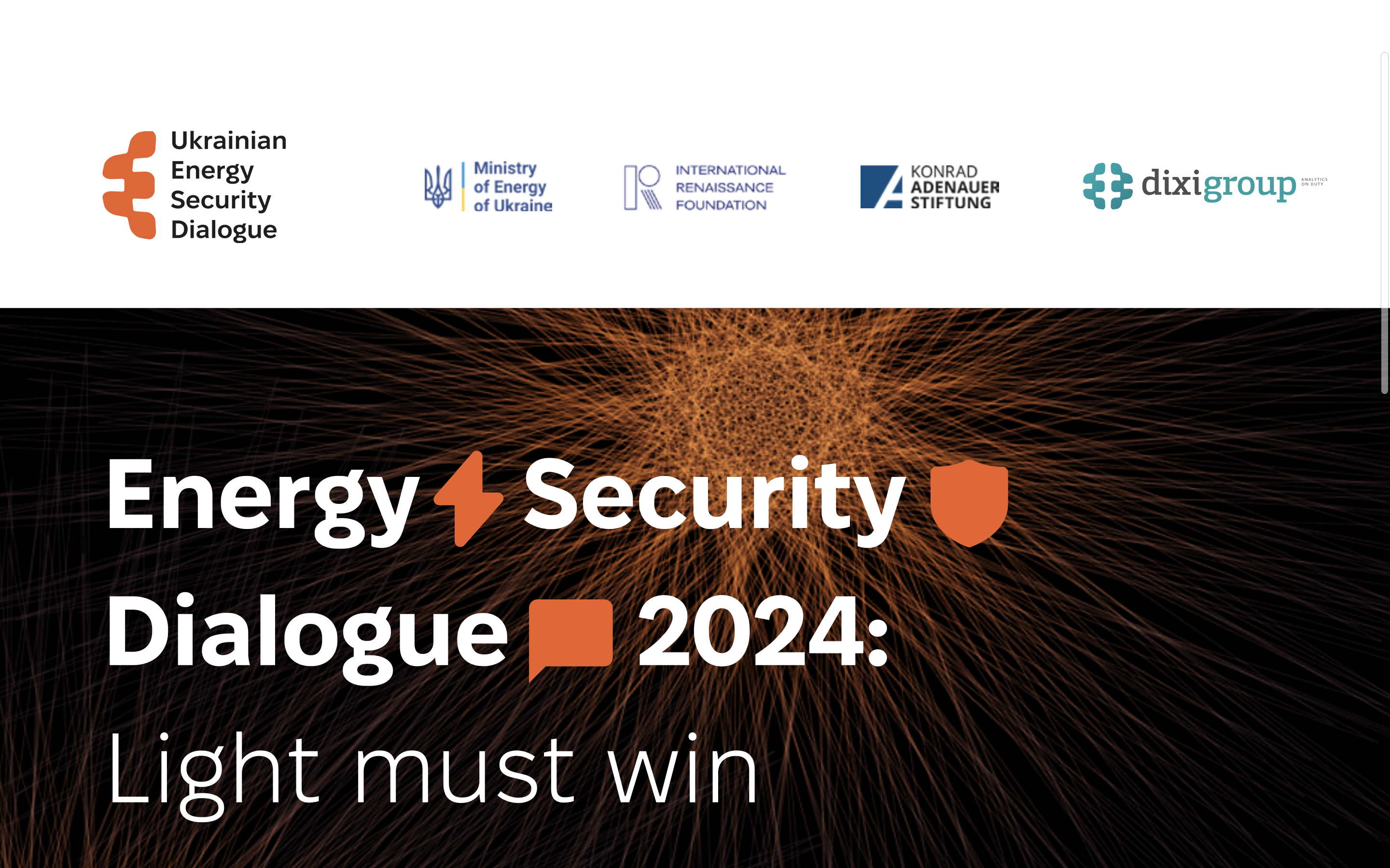 Brochure on the Results of the Ukrainian Energy Security Dialogue 2024 Conference