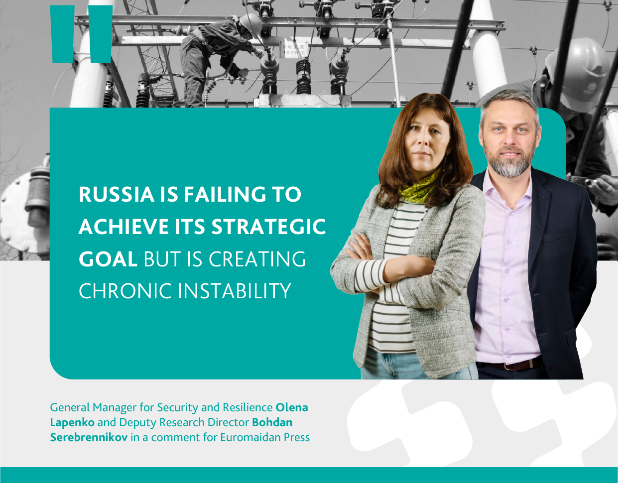 DiXi Group on attacks against Ukraine’s energy sector