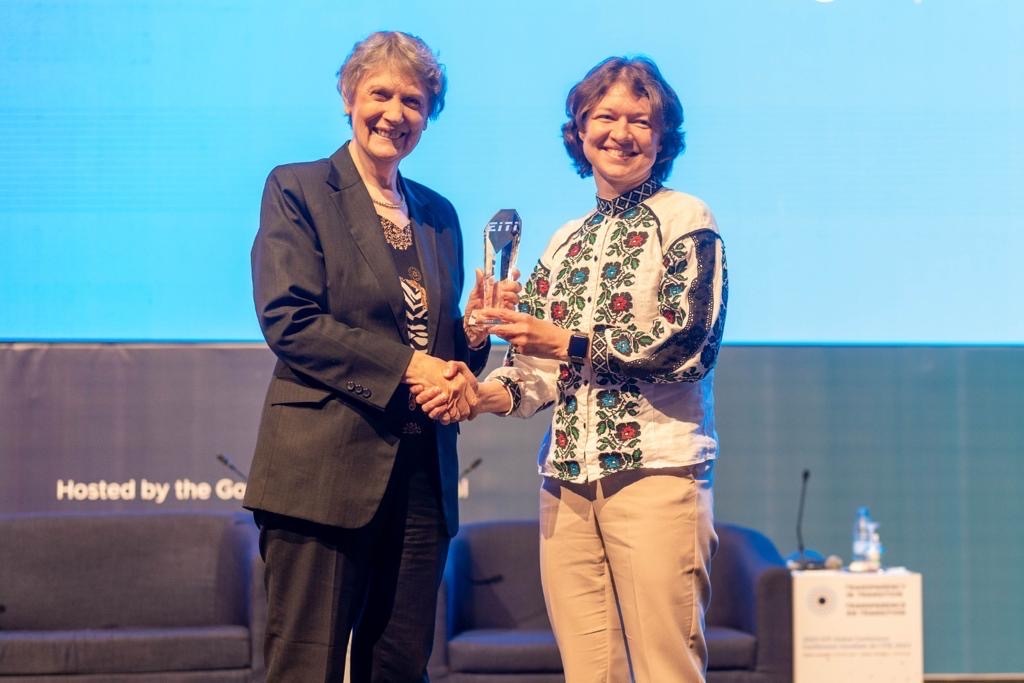 UKRAINE RECEIVES MULTIPLE AWARDS FROM THE EXTRACTIVE INDUSTRIES TRANSPARENCY INITIATIVE