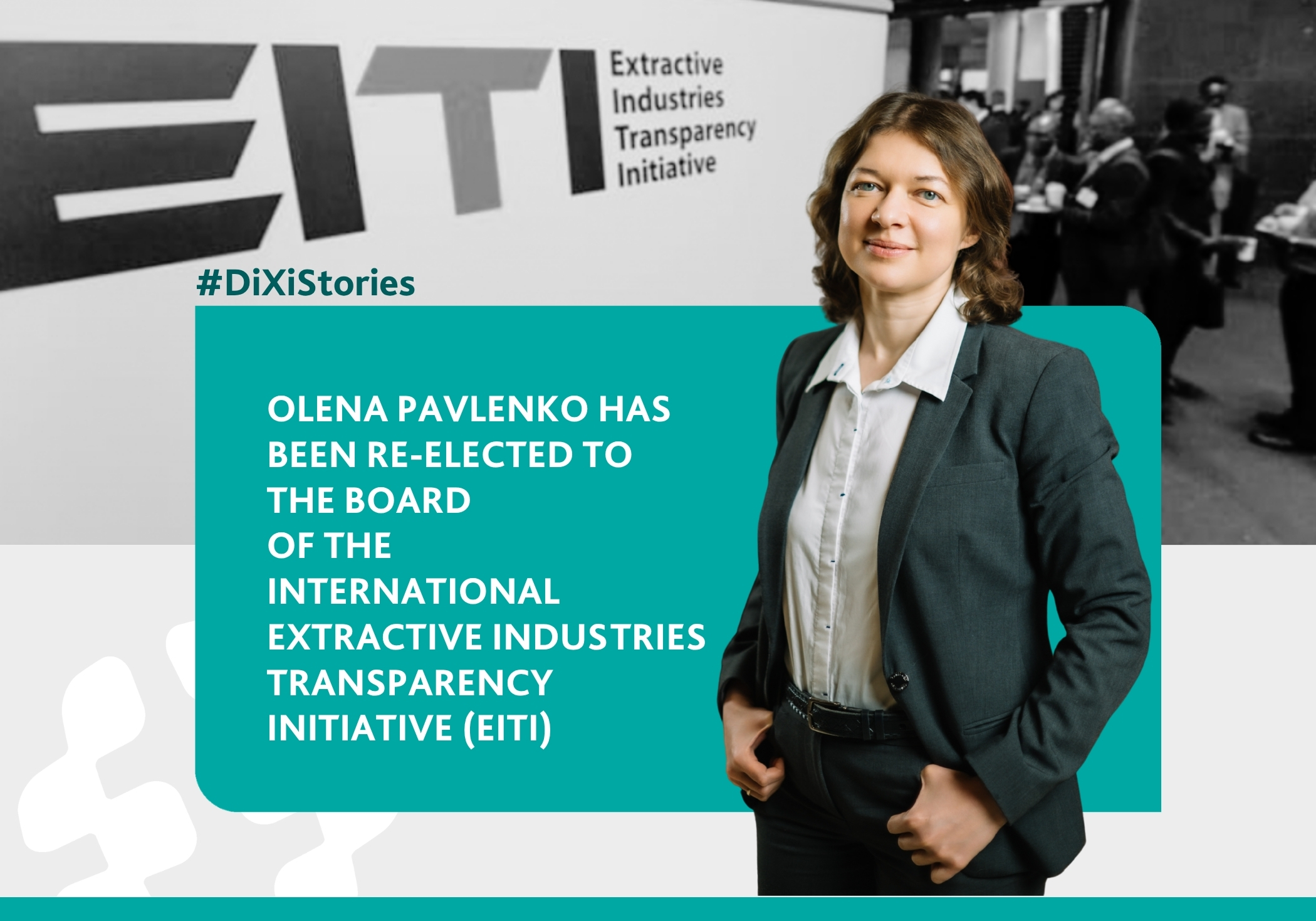 Olena Pavlenko Re-elected to the Board of the Extractive Industries Transparency Initiative